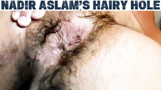 NADIR ASLAM'S HAIRY ASSHOLE