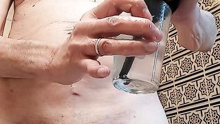 pumping up my dick with water