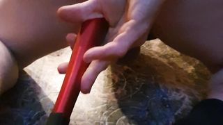 Baseballschläger in meine Arschfotze