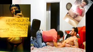 Faggot Billy Evans sucking Daddy Dick like a Good  Sissy Slut