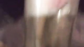 Mega clit and pussy pumping