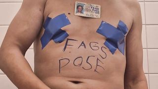 Billy evans exposed faggots Cums Like A Sissy Bitch