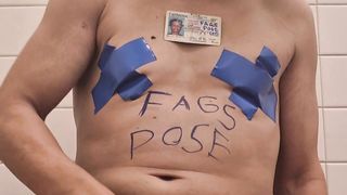 Billy evans exposed faggots Cums Like A Sissy Bitch