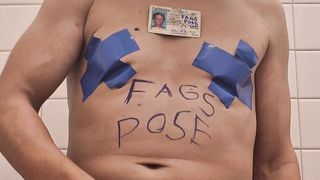 Billy evans exposed faggots Cums Like A Sissy Bitch