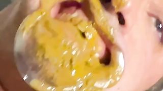 Crazy insane shit smear