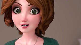 Big Tits & Soft Soles Turn  Hot MILF Into a Cumdump Queen ◆ 3D HENTAI