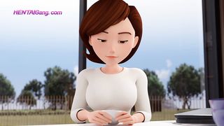 ◌ Stepmom Thinks It's Love… Until Horny Cock Fills Her MILF ASS 3D ass