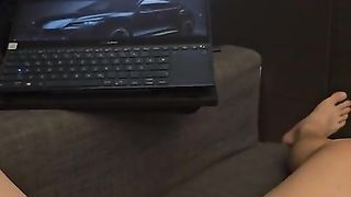 Tribute video to mee this-this ivo crossdresser selfpiss this-this friend masterbate to my video