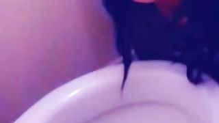 Kaitycumcake toilet licker