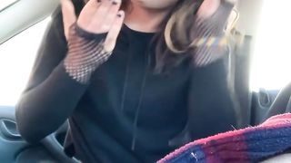 Tranny sucks old man cock