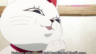 Hot MILF Moans in Dandadan HENTAI Parody While Getting Fucked & Creampied Hard