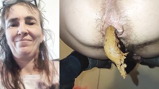 nathalie chie - French mature amateur scat