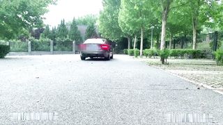 Chinese Girl outdoor exhibitionism BDSM Training 200