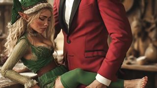 BTS at Santa’s workshop