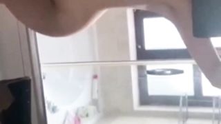 Crackling shitty on toilet!