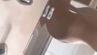 Crackling shitty on toilet!