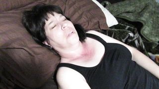 Anna Waters Masturbating, look at her face