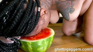 Thirsty big booty from the ghetto