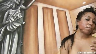 Deepthroating Latina