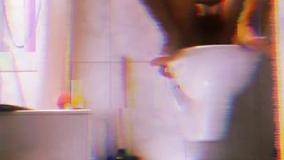 Me doing Anal Douche to clean out for Joy