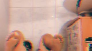 Me doing some kinky Stuff w/a Spiky Wheel on Asshole&Feet