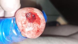 Bizarre cbt insertion bdsm pervers maggots