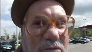 Grandpa wants his piss