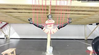 multiple orgasm (censored) by machine 458