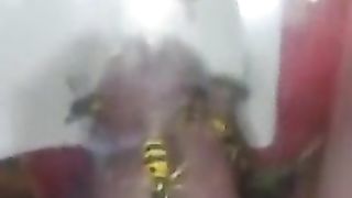 Bizarre cbt insertion bdsm pervers wasp