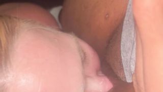 Spit on while Tonguing & Rimming - White Girls Do it Better