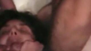Blonde Milf Aldonze C Gangbanged in Lingerie