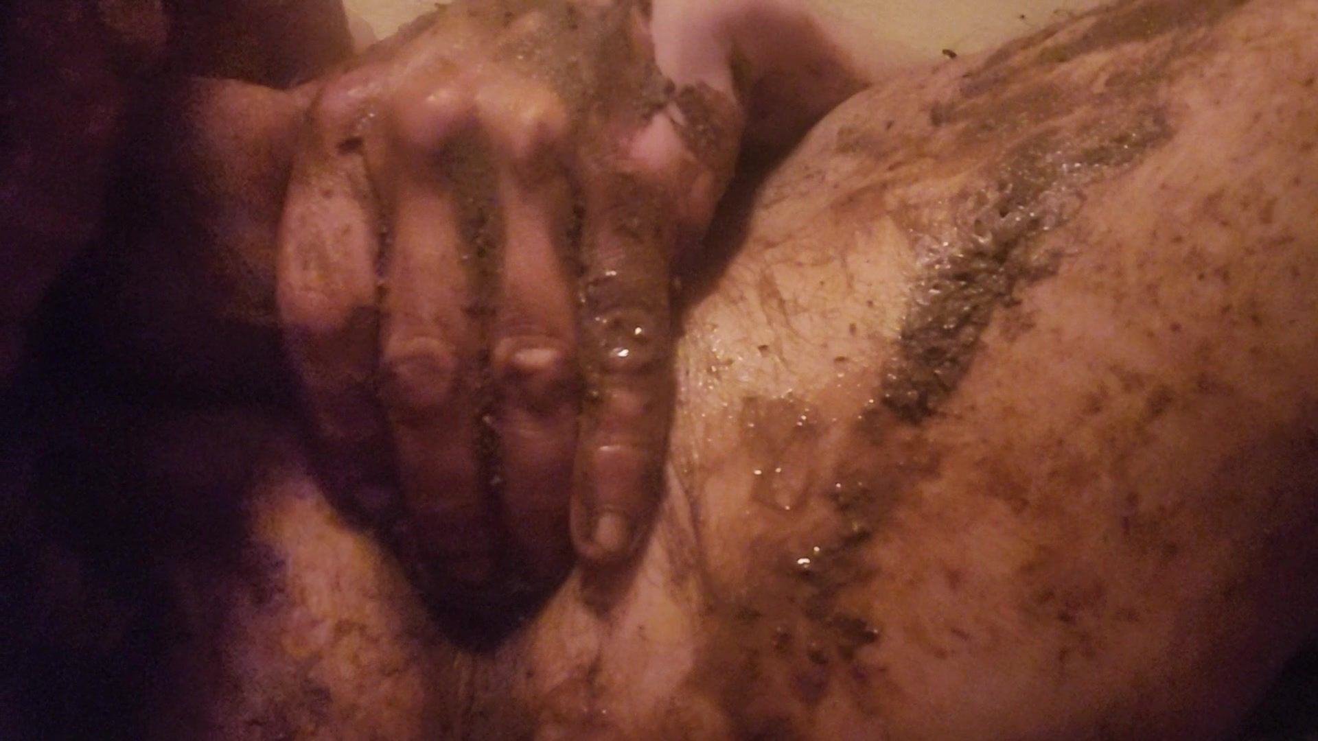 Sticking my dick and shit in my own ass