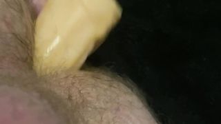 Geil mit dem Dildo bis kack Wasser raus kommt