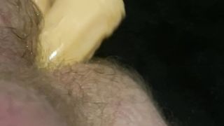 Geil mit dem Dildo bis kack Wasser raus kommt