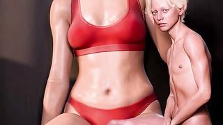 Girlfriend shrinks boyfriend to femdom