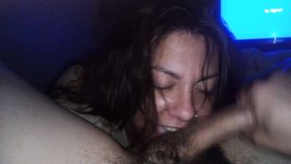 Trashy rimjob degradation