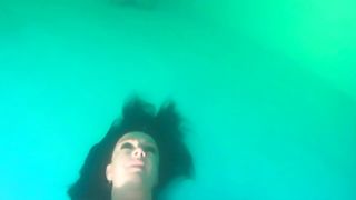 Underwater orgasm