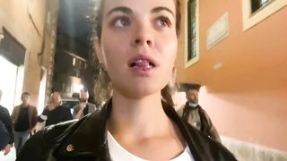Cum walk in Rome