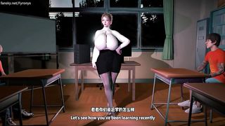 Cheating student caught by teacher