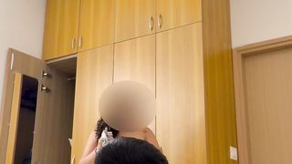 Hot dominant wife fucking huaband with a good body