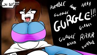 frisk has diahrrea
