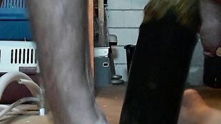 Dildo Arsch zu Mund und Scheisse fressen