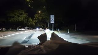 Plastikschlampe führt Pisswindel vor