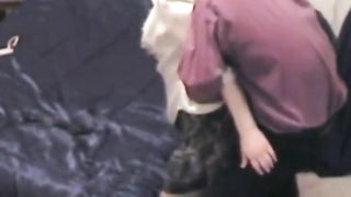 College Cheerleader Takes a Doggy-Style Pounding