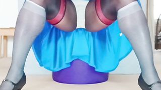 BlueGirl70 Wide Legs Panties Exposure