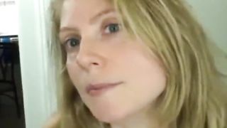 Mistress Amy Makes Her Slave Lick Her Ass and Smell Her Finger