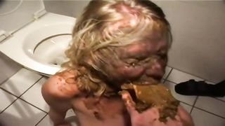 classic nasty german whore piss and shit movie