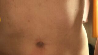 POV - Riding Him and Moaning / Skinny German Girl