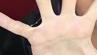 I Show off My Long, Thin Fingers and Spread Them as Wide as I Can.
