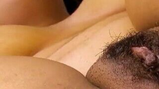 Curvy Latina teen Karmen with hairy pussy ass fucked by step dad